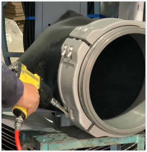 Large Diameter TPU Layflat Hose Manguera plana de TPU de gran diámetro