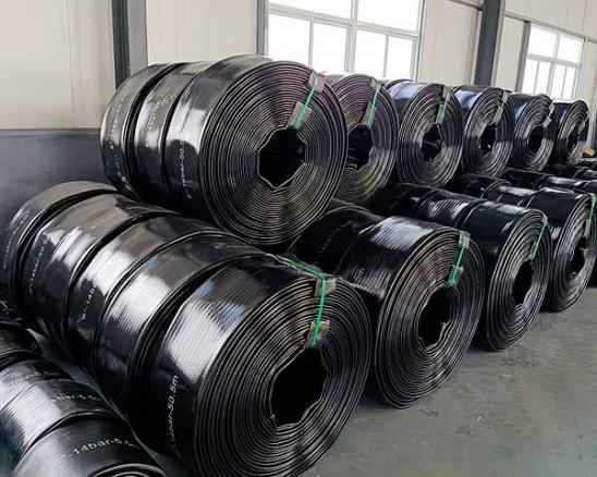 Manguera plana de TPU de alta presi&oacute;n de 8 pulgadas